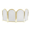 SCHERMI PARASCINTILLE OTTONE GOLDY 4 PORTE PICCOLO OTTONATO CM.102X2X42