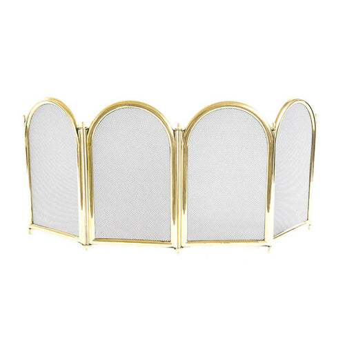 SCHERMI PARASCINTILLE OTTONE GOLDY 4 PORTE PICCOLO OTTONATO CM.102X2X42