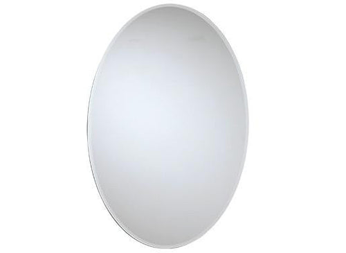 SPECCHIO PER BAGNO OVALE L.45 H.65 SPECCHIERA SPECCHI ARREDO BAGNO
