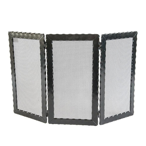 SCHERMI PARASCINTILLE 3 ANTE IN FERRO BATTUTO CM. 75X45