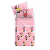 Caleffi Parure Lenzuola Copriletto per Letto Piazza e Mezza Minnie Pois S51
