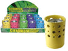 SET 9 PZ CERI ALLA CITRONELLA IN COCCIO RIGHE D.10 CM PZ. 3