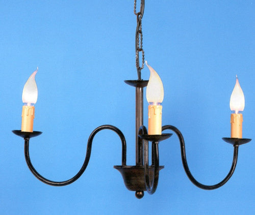 LAMPADARIO ASSISI A 3 LUCI LANTERNA APPLIQUE LAMPIONE LAMPADE