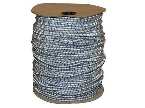 FUNE ELASTICA PER NAUTICA BIANCA mm 4 FUNI ELASTICHE 500ML