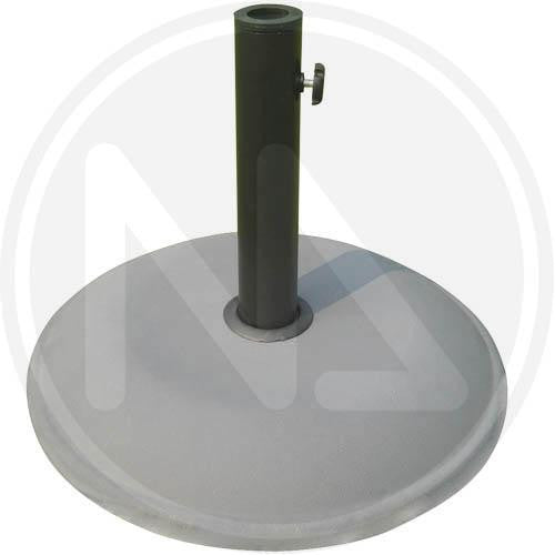 BASI PER OMBRELLONE TONDA BASE 40 CM. PESO 16KG TUBO 58MM OMBRELLONI