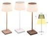 LAMPADE A LED RICARICABILI MARGO' UFFICIO STUDIO COMODINI TAVOLI BAR H38- BASE10