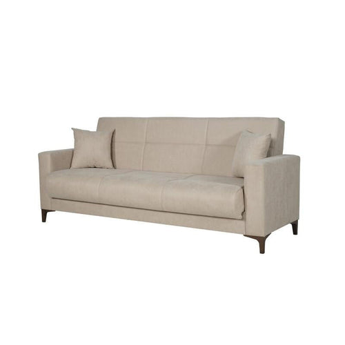 Divano Pronto Letto 3 Posti cm. 212x87x90 Con Contenitore Bravo Bacos