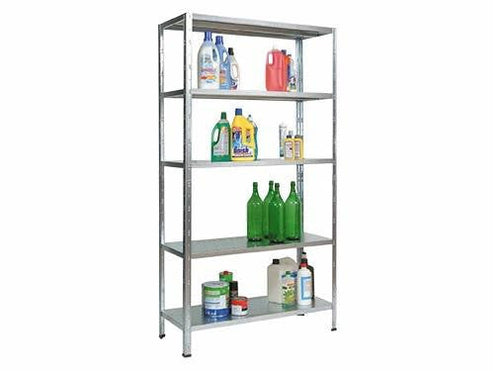 SCAFFALI CLICK CLACK INCASTRO CM.L100xP40xH186 SCAFFALE SCAFFALATURE METALLICHE