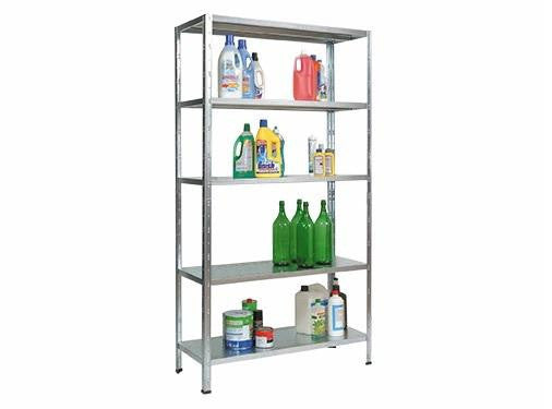SCAFFALI CLICK CLACK INCASTRO CM.L100xP40xH186 SCAFFALE SCAFFALATURE METALLICHE