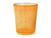 Confezione 6 bicchieri bibita giada in vetro arancio chiaro cl 46H&H