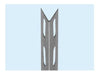 MONTANTI PER SCAFFALATURE A BULLONI H.250 CM MONTANTI ANGOLARI SCAFFALI