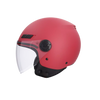 Shiro - Casco jet Kioto rosso matt L