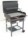 BARBECUE A GAS CON PIETRA LAVICA MODELLO EVERYDAY OLLARE ALPINA IN FERRO BATTUTO
