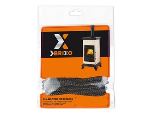 GUARNIZIONE STUFA FIBROBLOCK BRIXO 12 mm - LUNGHEZZA MT.2.5