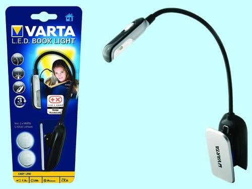 TORCIA TORCE LETTURA LIBRI LIBRO VARTA LED BOOL LIGHT CM.25