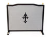SCHERMI PARASCINTILLE CON POMOLI IN FERRO BATTUTO CM.60X18X44