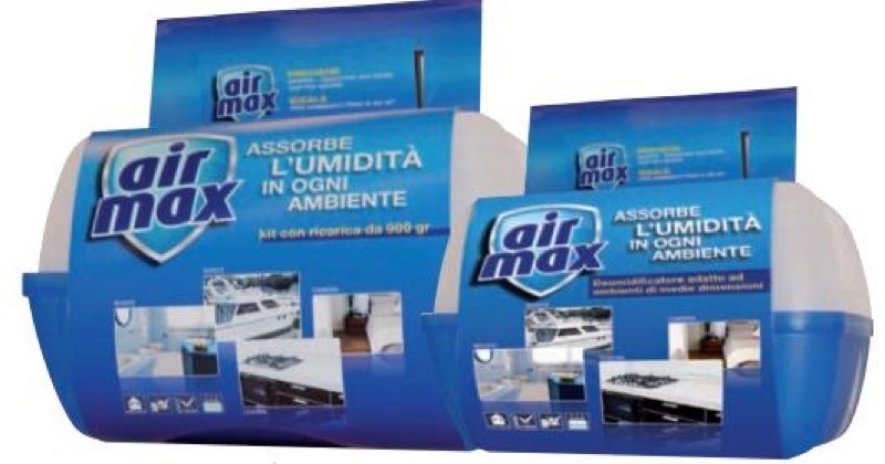 KIT MANGIAUMIDITA' DEUMIDIFICATORE GR. 900 AIRMAX