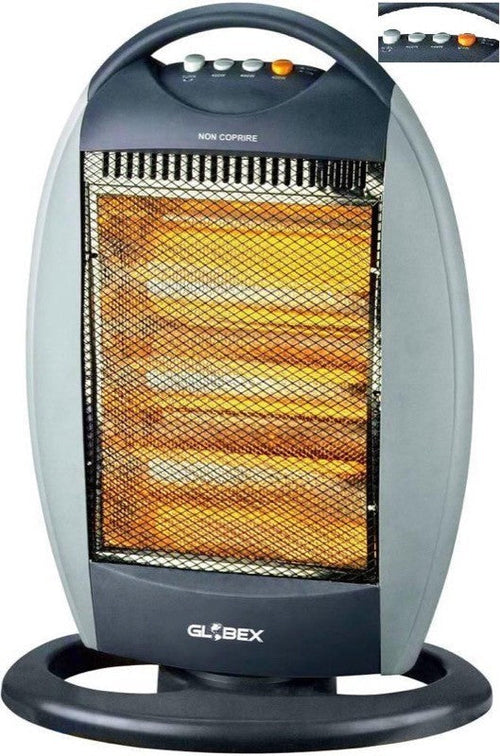 STUFA ALOGENA DEMETRA 400/800/1200W RISCALDAMENTO CM.36x26x58 h