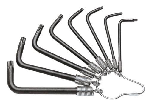 CHIAVI MASCHIO TORX IN SERIE BETA 97 TX ST8 SERIE DA 8PZ TASCABILI
