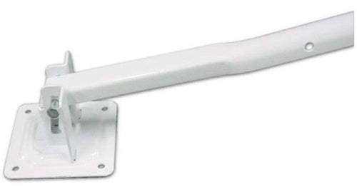 COPPIA DI BRACCI STENDIBIANCHERIA DA PARETE PIEGHEVOLI BIANCHI CM.56