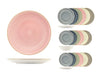 Servizio 18 pezzi tavola harper in stoneware decoratoH&H