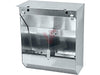 MANGIATOIA DOPPIA PER CONIGLI cm. 21,5x11x23,5H