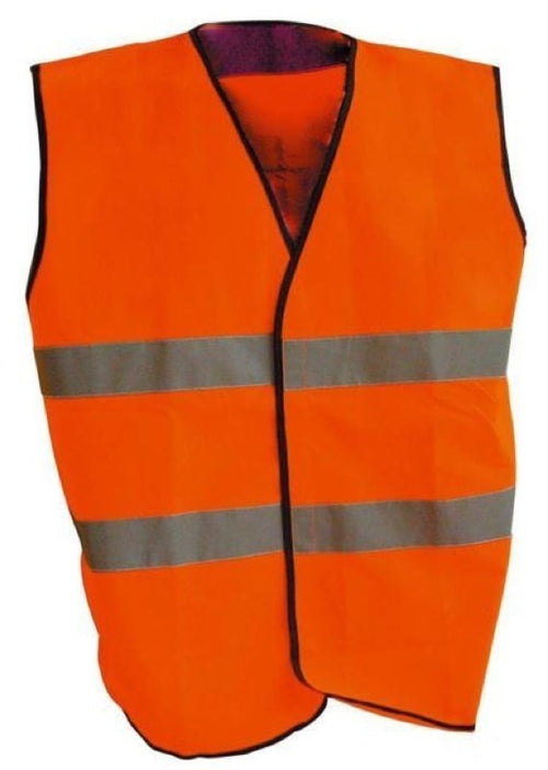 GILET ALTA VISIBILIT STANDARD TAGLIA XL - COLORE ARANCIO ANTINFORTUNISTICA