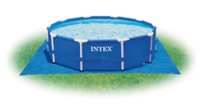 TELO DI BASE PER PISCINE QUADRATO CM. 472X472 INTEX