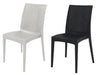 2 PZ SEDIA POLTRONA IN RESINA RATTAN BISTROT CM. 57x50xH89 ARREDO GIARDINO