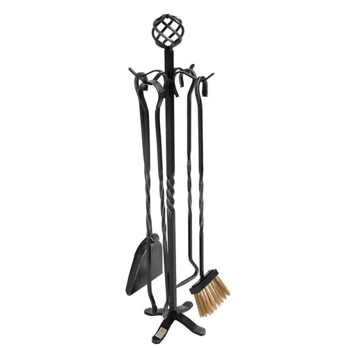SET ATTREZZI DA CAMINO FLORENCE 23 x 80H ACCESSORI CAMINETTO