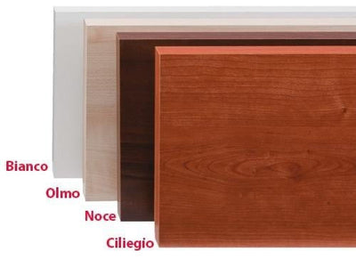 MENSOLE IN LEGNO SQUADRATE CM.60X20X1.8 COLOR NOCE/OLMO/BIANCO