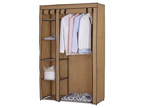 ARMADIO GUARDAROBA BASIC CM.110X46XH175 ARMADI ARREDO CASA CAMPEGGIO