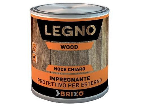 IMPREGNANTE PROTETTIVO PER LEGNO PRONTO ALL'USO BRIXO WOOD LT.0.750