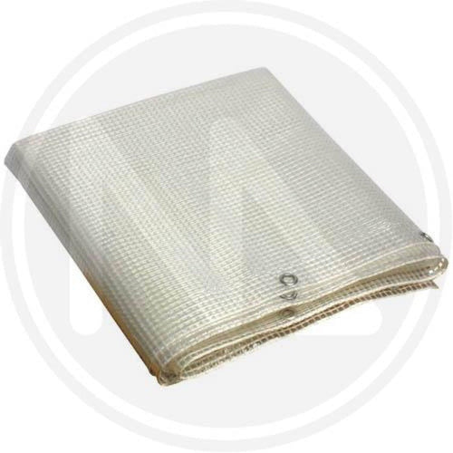 TELONI TELONE OCCHIELLATO RETINATO PVC PAPILLON MT. 1.50X3.00 BIANCO TRASPARENTE