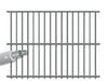 Rete elettrosaldata per gabbie in metallo, maglia rettangolare 75 x 13 mm