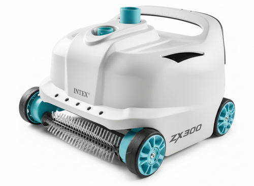 ROBOT ROBOTTINO PULITORE PER FONDO PISCINE INTEX CON RUOTE 28005EX