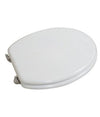 COPRIVASO UNIVERSALE IN LEGNO LACCATO BIANCO CERNIERE CROMATE CM. 37X45