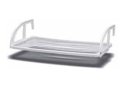 STENDIBIANCHERIA DA BALCONE IN RESINA CM.110X60