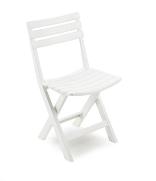 SEDIA DA GIARDINO PIEGHEVOLE BIRKI IN POLIPROPILENE ROBUSTO CM. 44X41X78H PZ. 2