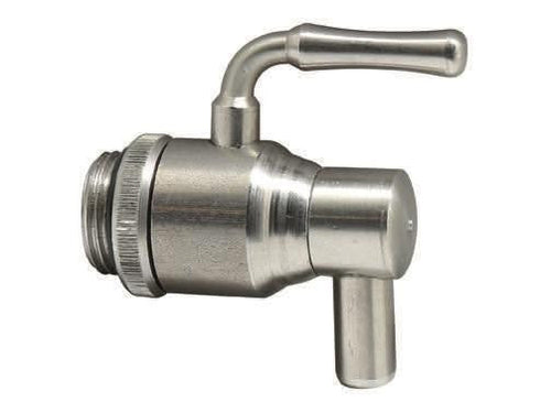 RUBINETTI RUBINETTO INOX PER BIDONI OLIO DROP TOP ANTIGOCCIA