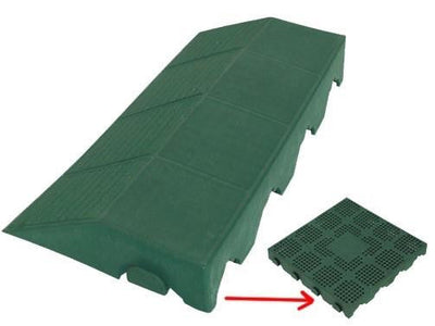 SCIVOLO PER PAVIMENTO IN PVC INNESTO FEMMINA CM. L40xP20,5xH4,8 PZ.10