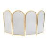 SCHERMI PARASCINTILLE OTTONE GOLDY 4 PORTE GRANDI OTTONATO CM. 102X2X52