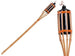 TORCE TORCIA FIACCOLA IN BAMBOO DA TERRA H.100 CM ARREDO GIARDINO