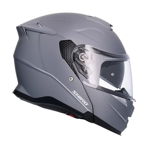 Shiro - Casco modulare Discover titanio matt M
