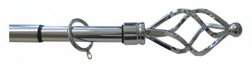 BASTONE PER TENDE SCORRITENDA ESTENSIBILE VORTICE MISURA 120215