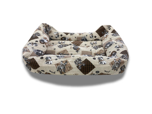 Cuccia beige fantasia cane Nobleza