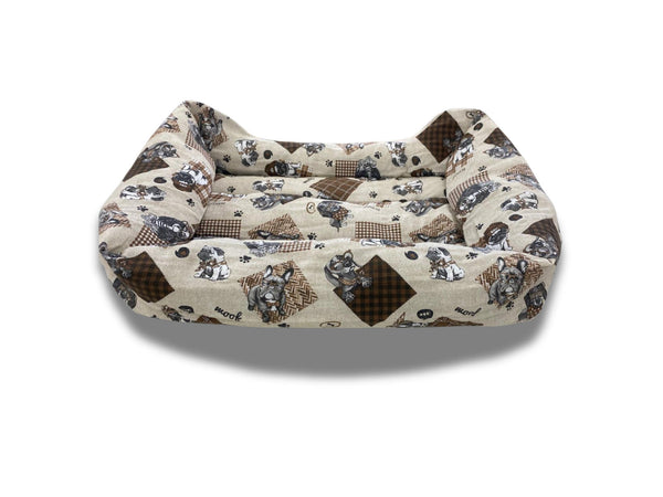 Cuccia beige fantasia cane Nobleza