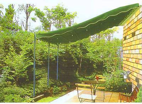 TELO DI RICAMBIO PER GAZEBO A PARETE 3X4 COLORE VERDE