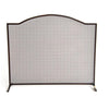 SCHERMI PARASCINTILLE A ONDA TRENTO IN FERRO BATTUTO CM. 60X15X51