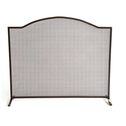SCHERMI PARASCINTILLE A ONDA TRENTO IN FERRO BATTUTO CM. 60X15X51